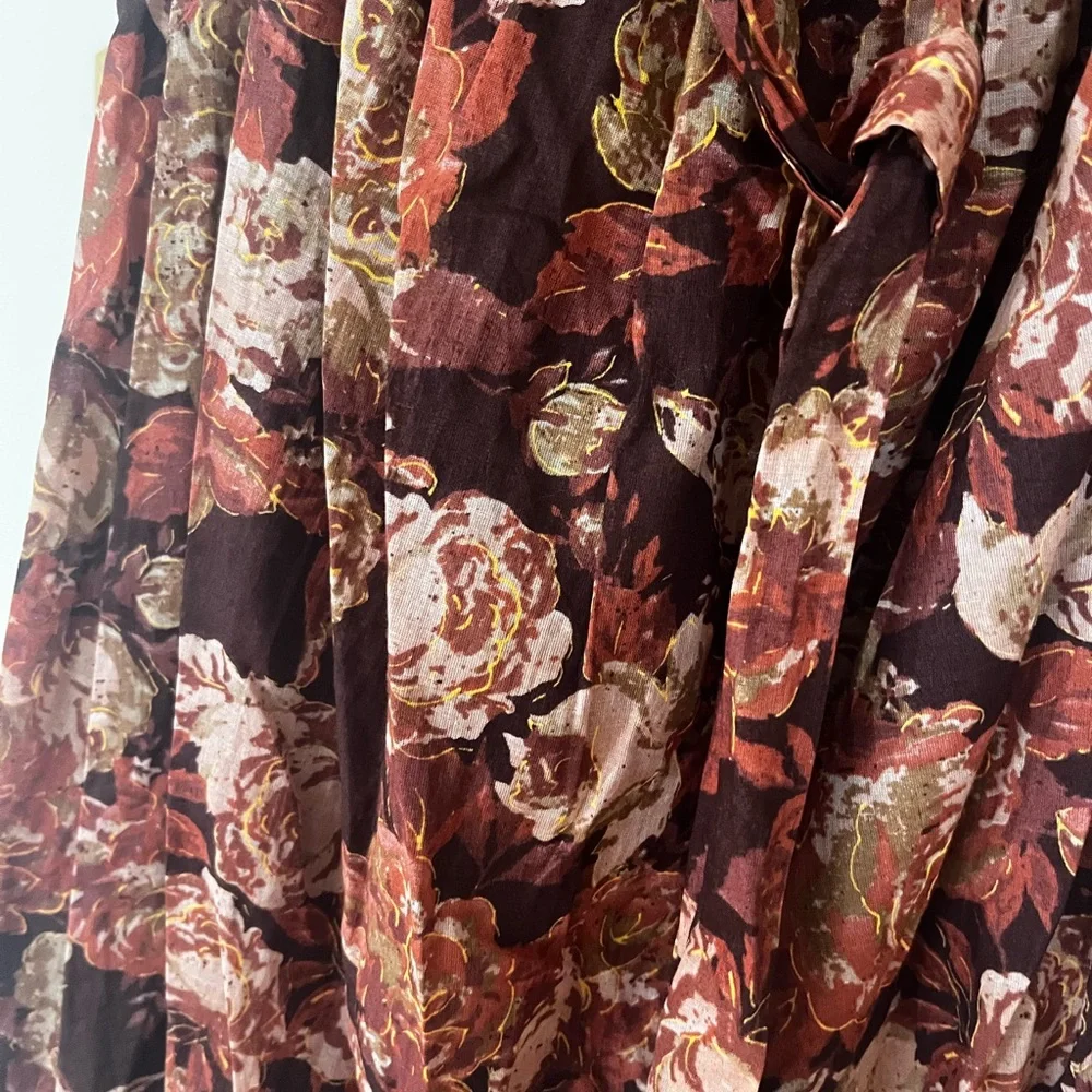 Altar’d State Floral Fall Mini Dress - Picture 4 of 8